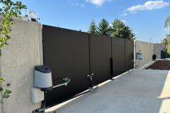 Automatyka do bramy typu żagiel